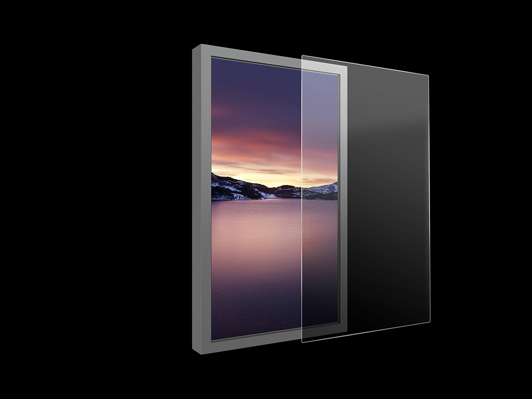 Multibrackets M Pro Series - Komponenter til montering (sikkerhedsark) - for indelukke - plastik, polykarbonat, plexiglas - gennemsigtig - skærmstørrelse: 32