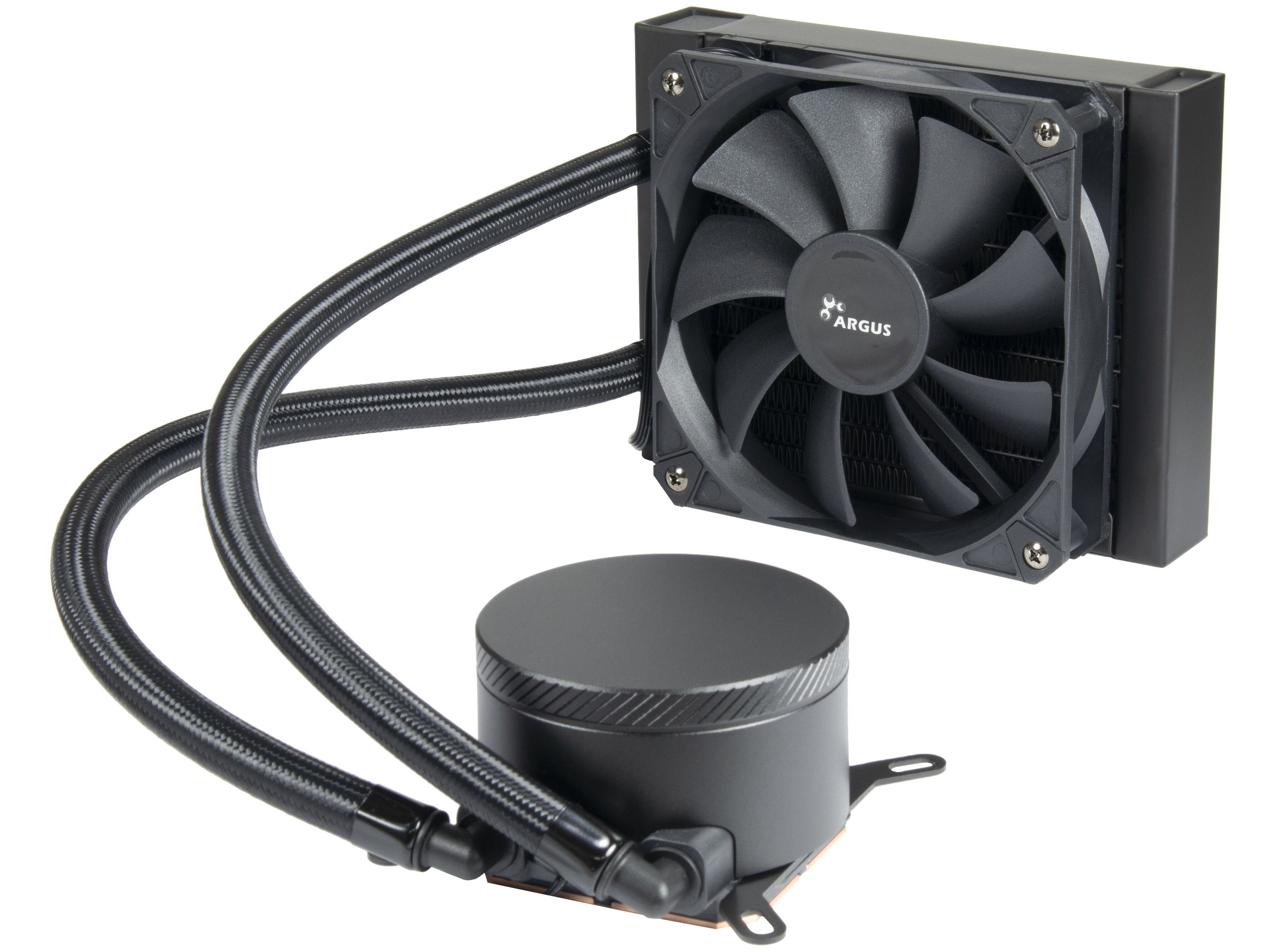 Inter-Tech Argus Iceman B-120 Processors flydende kølesystem 1-pack Sort 120 mm