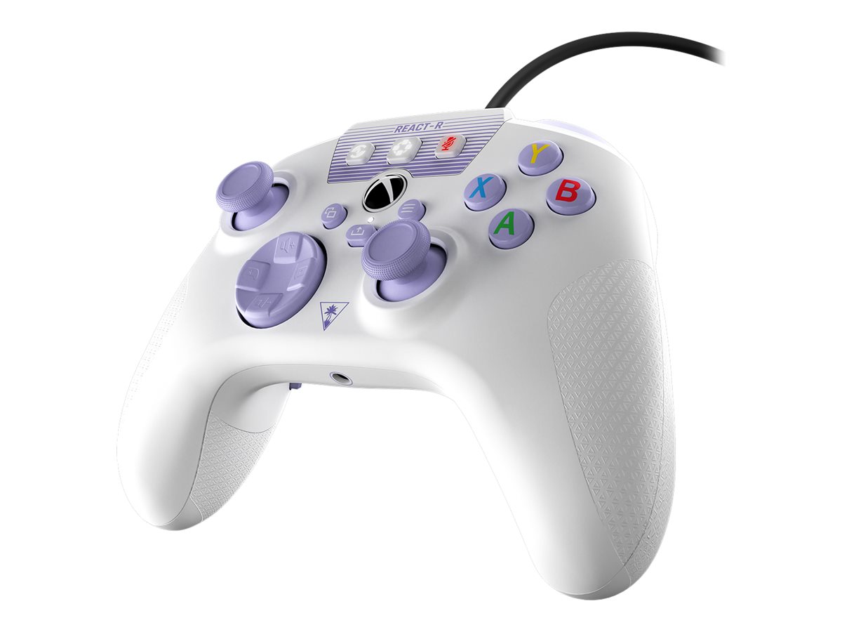 Turtle Beach React-R Controller PC Microsoft Xbox Series S Microsoft Xbox Series X Microsoft Xbox One Lilla Hvid