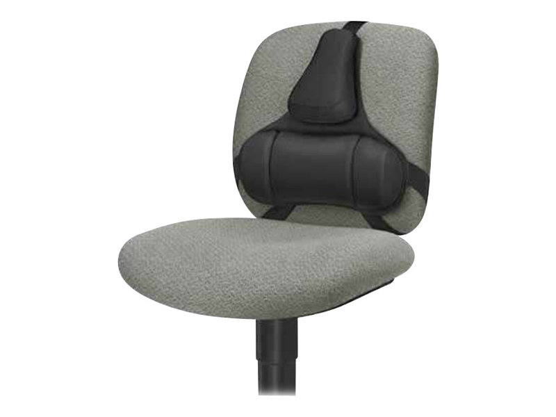 Fellowes Professional Series, Seat cushion, Sort, Professionel rygstøtte
