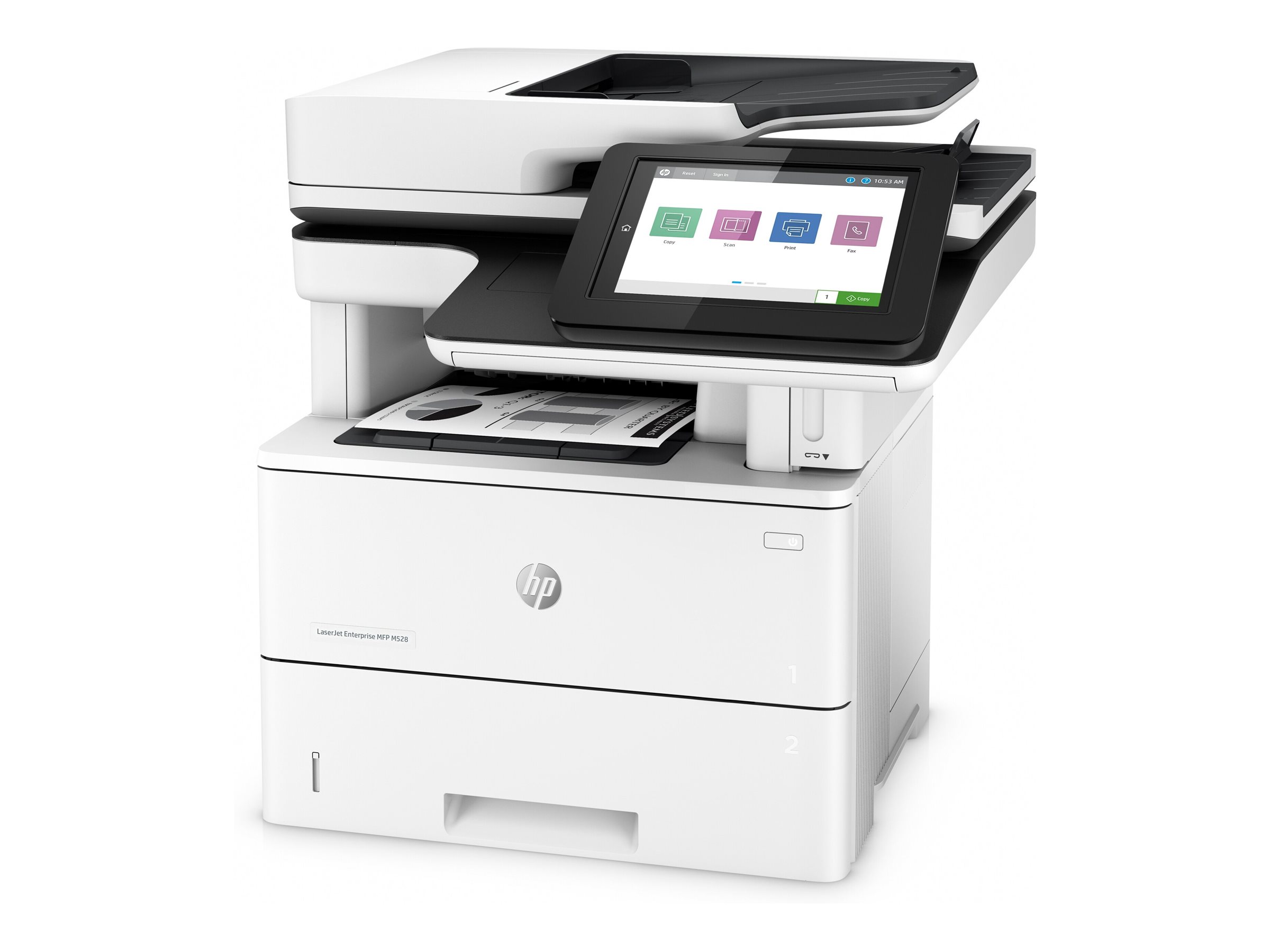 HP LaserJet Enterprise MFP M528f Multifunktion - Monokrom - Laser