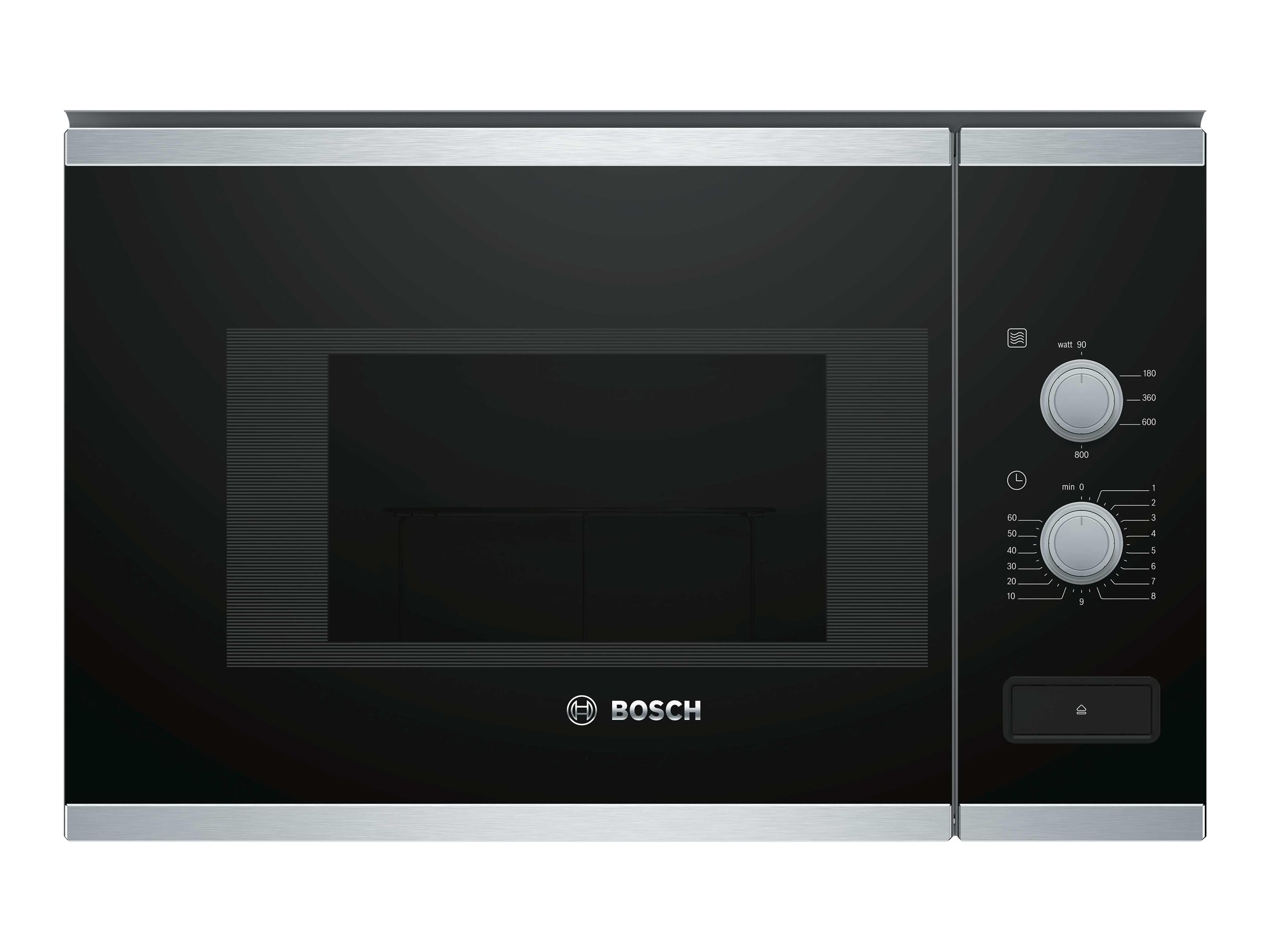 Bosch Serie | 4 BFL520MS0 - Mikrobølgeovn - til indbygning - 20 liter - 800 W - rustfrit stål