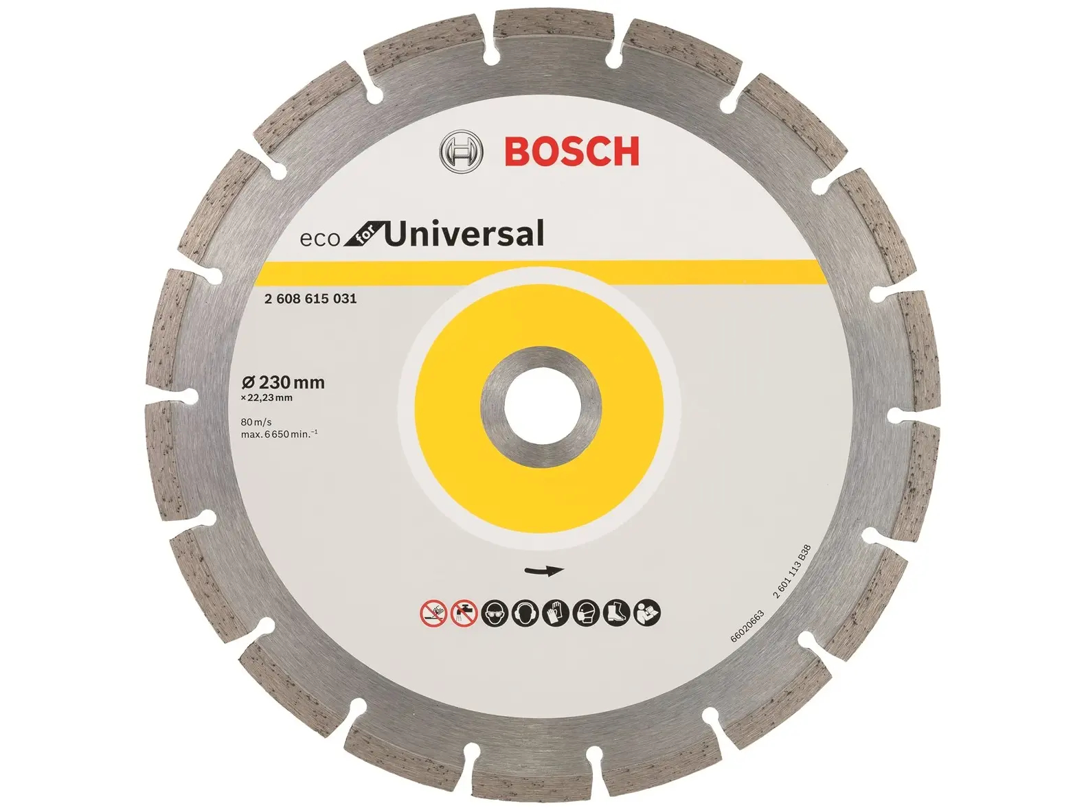 Bosch Diamantskive 230x22.25mm Eco Universal - 2608615031
