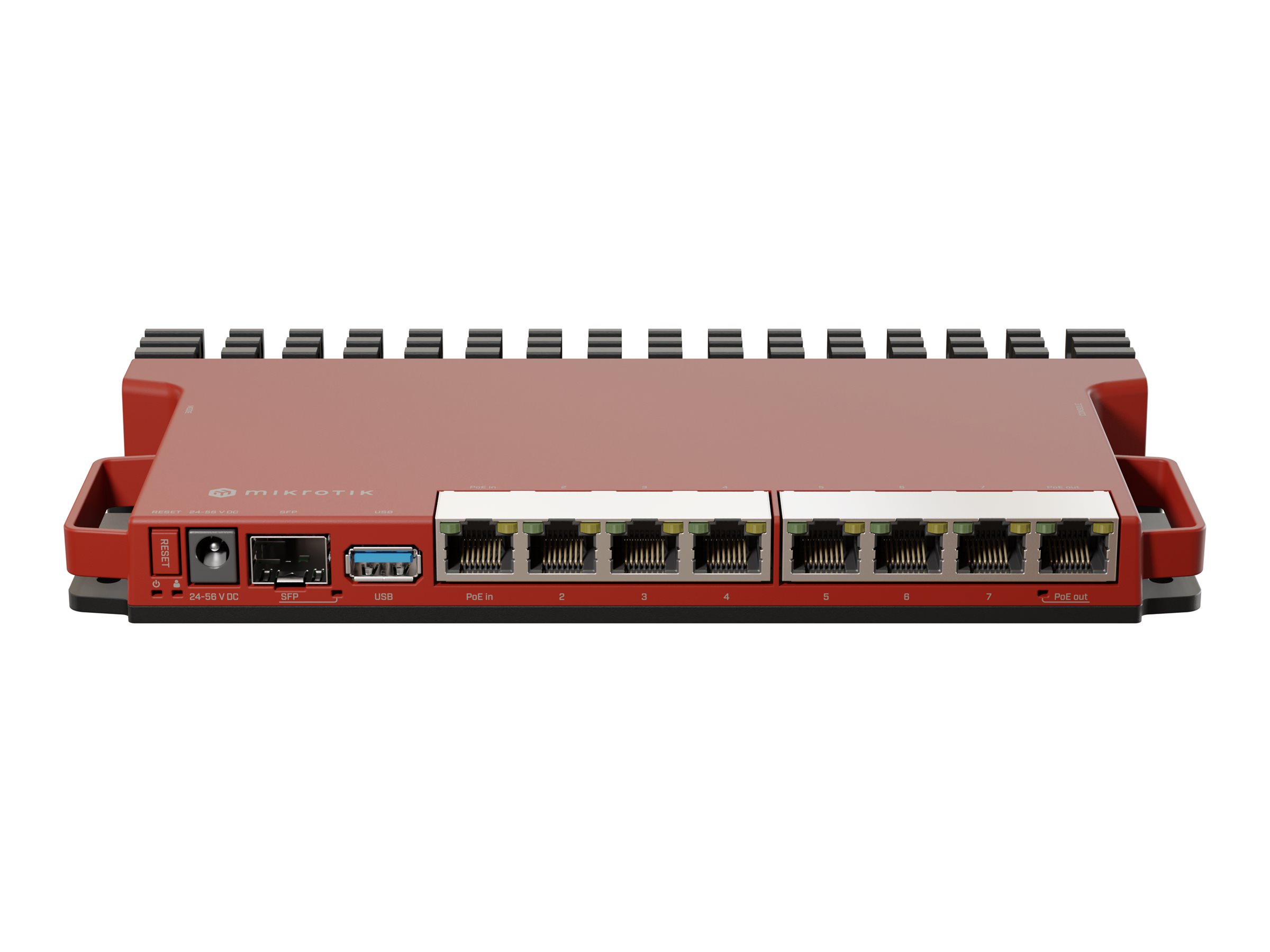 MikroTik L009 Series L009UIGS-RM Router 9-port switch Trådløs Kabling billede