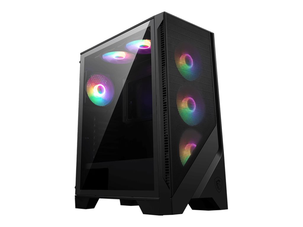 MSI MAG FORGE 120A AIRFLOW - Kabinet - Tower - Sort
