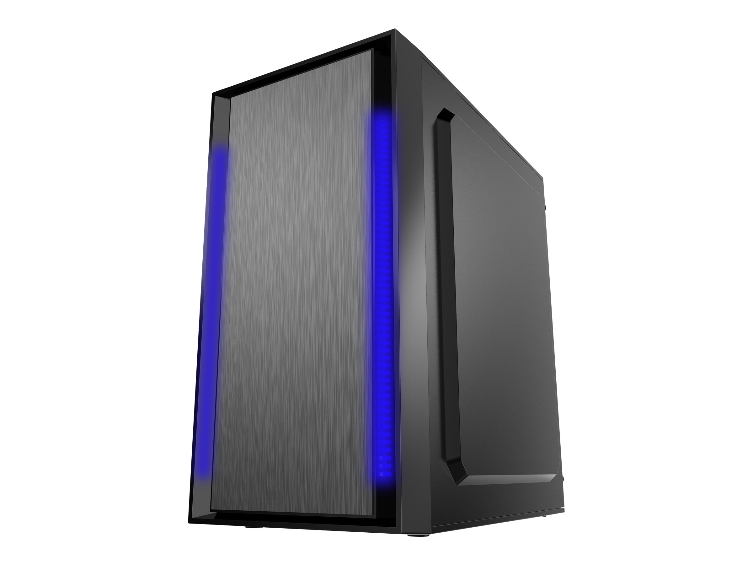 Gembird FORNAX-960B - tower - micro ATX - Kabinet - Miditower - Sort