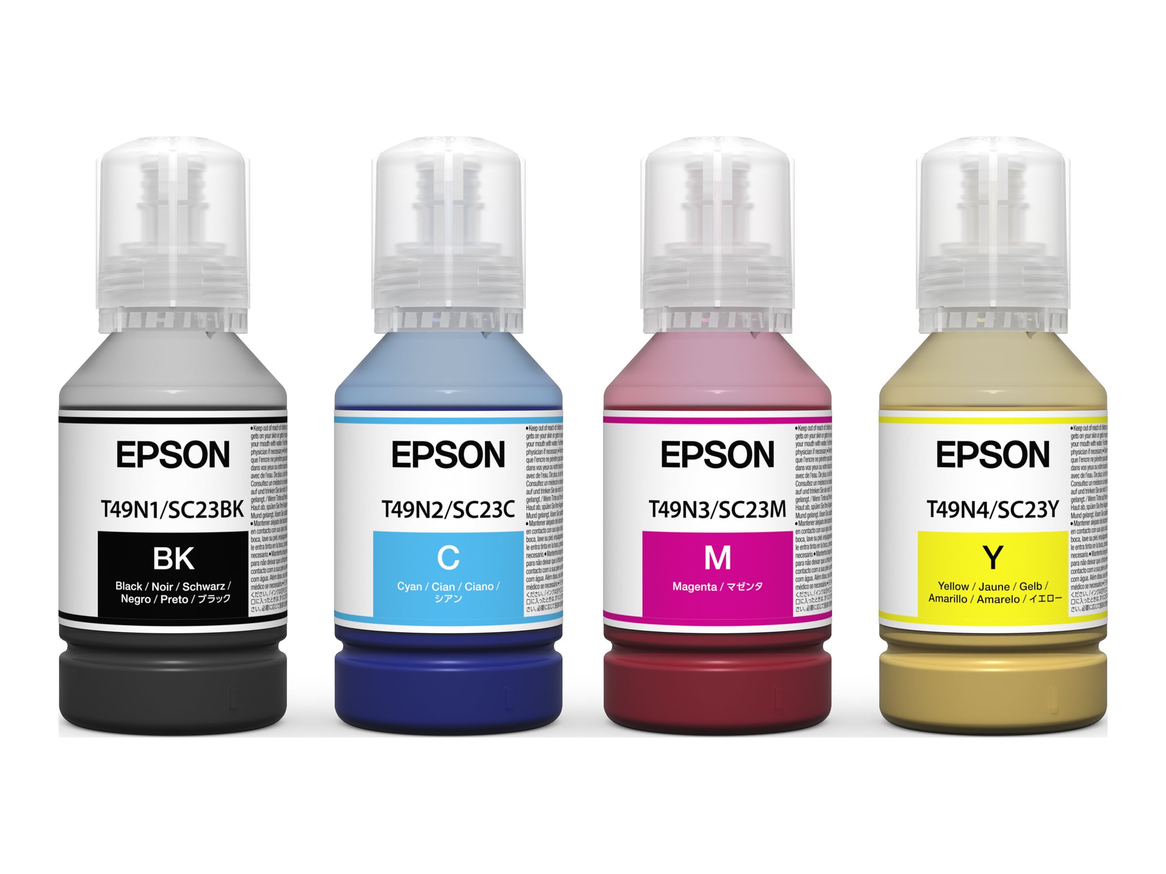 Epson blæk til genopfyldningspatroner SC-T3100x - 140 ml, sort