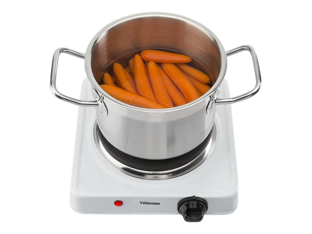 Kogeplade enkelt 15cm 1000W KP-6185 0,9m ledning Termostatstyret