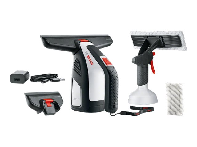 Bosch GlassVac vinduesvasker med tilbehør, 3,6 V