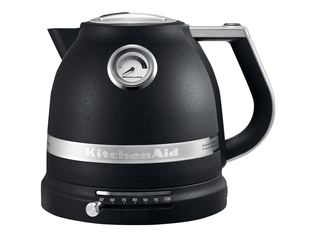 KitchenAid Artisan elkedel med variabel temperatur 1,5 L Cast iron black