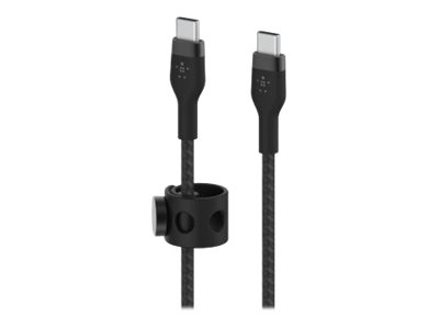 Belkin BOOST CHARGE USB-C to USB-C 2.0 Braided Silicon, 1m, Black