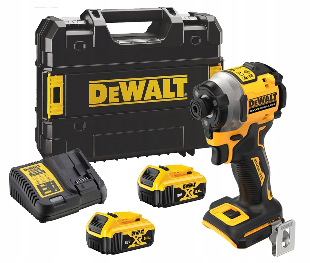 DeWalt 18V XR DCF850P2T-QW 1/4” Slagskruetrækker 2x5Ah