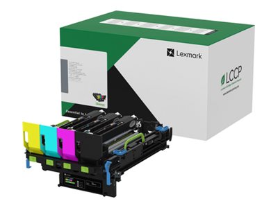 Lexmark - Farve (cyan, magenta, gul) - original - printer-billedenhed LCCP - for Lexmark C4342, CS730de, CX730de, CX735adse