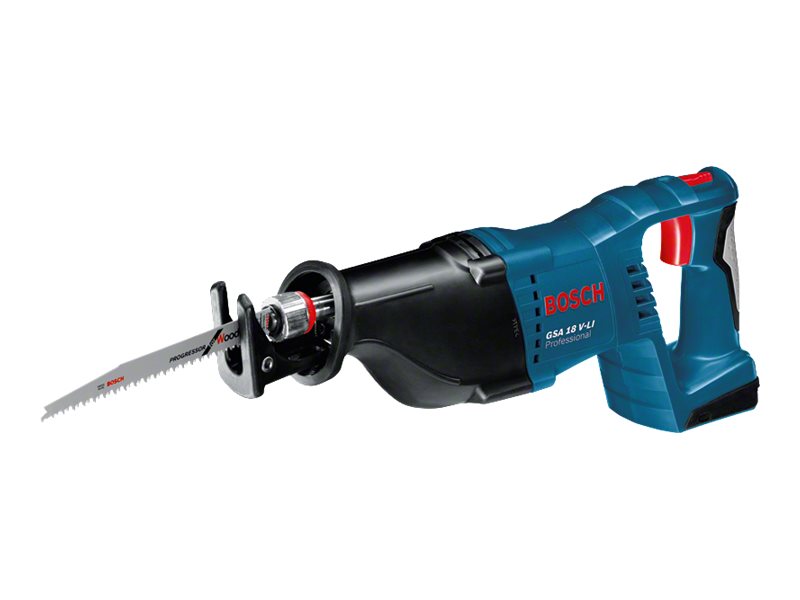 Bosch GSA 18 V-LI Professional Bajonetsav 18V Batteridrevet 2 batterier inkluderet