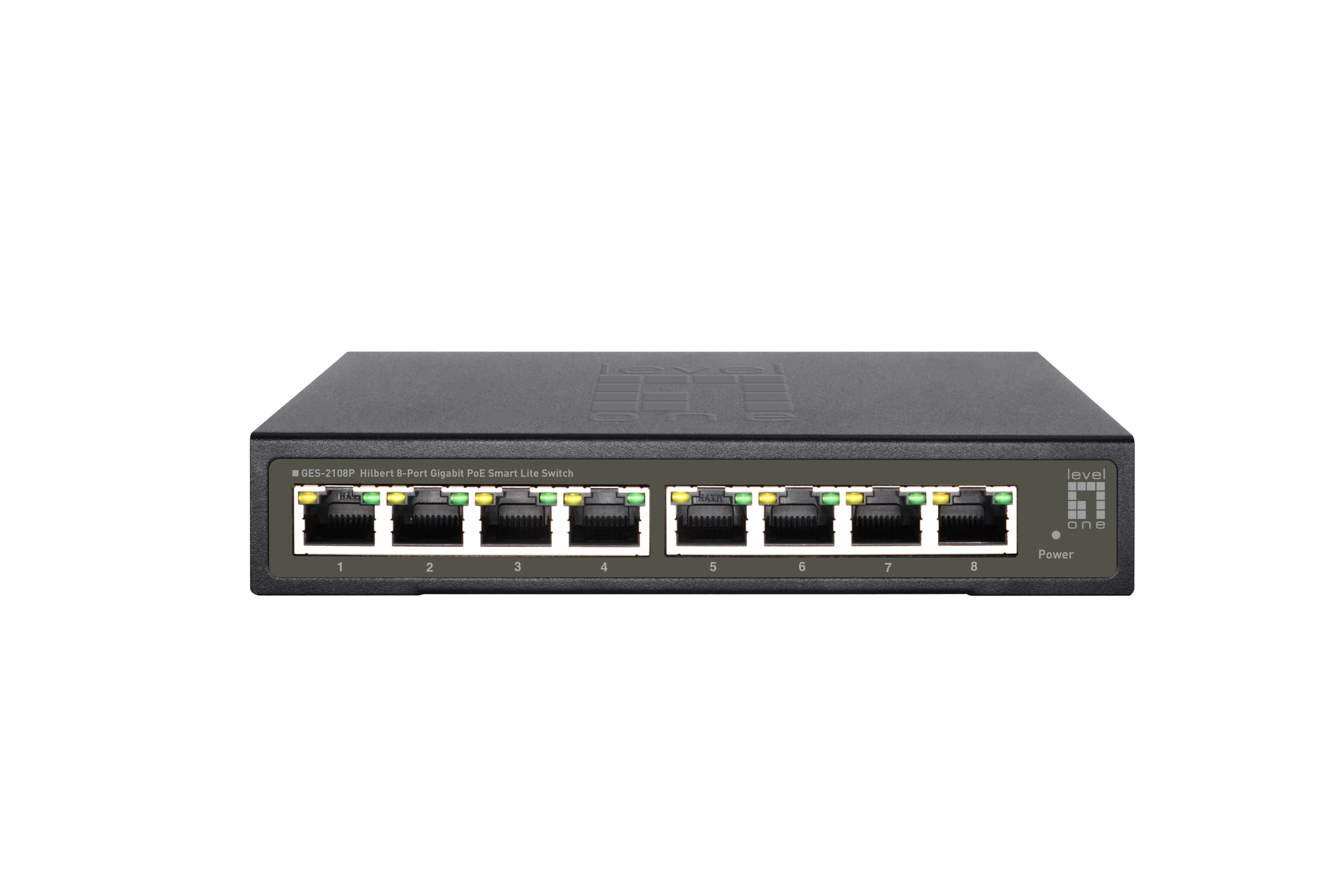 LevelOne GES-2108P Switch 8-porte Gigabit Ethernet