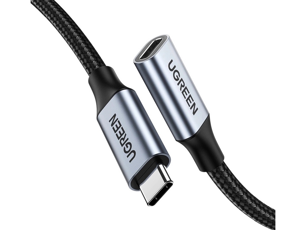 Ugreen USB-C 3.1 Gen2 Forlængerkabel 100W 4K60Hz 0.5m