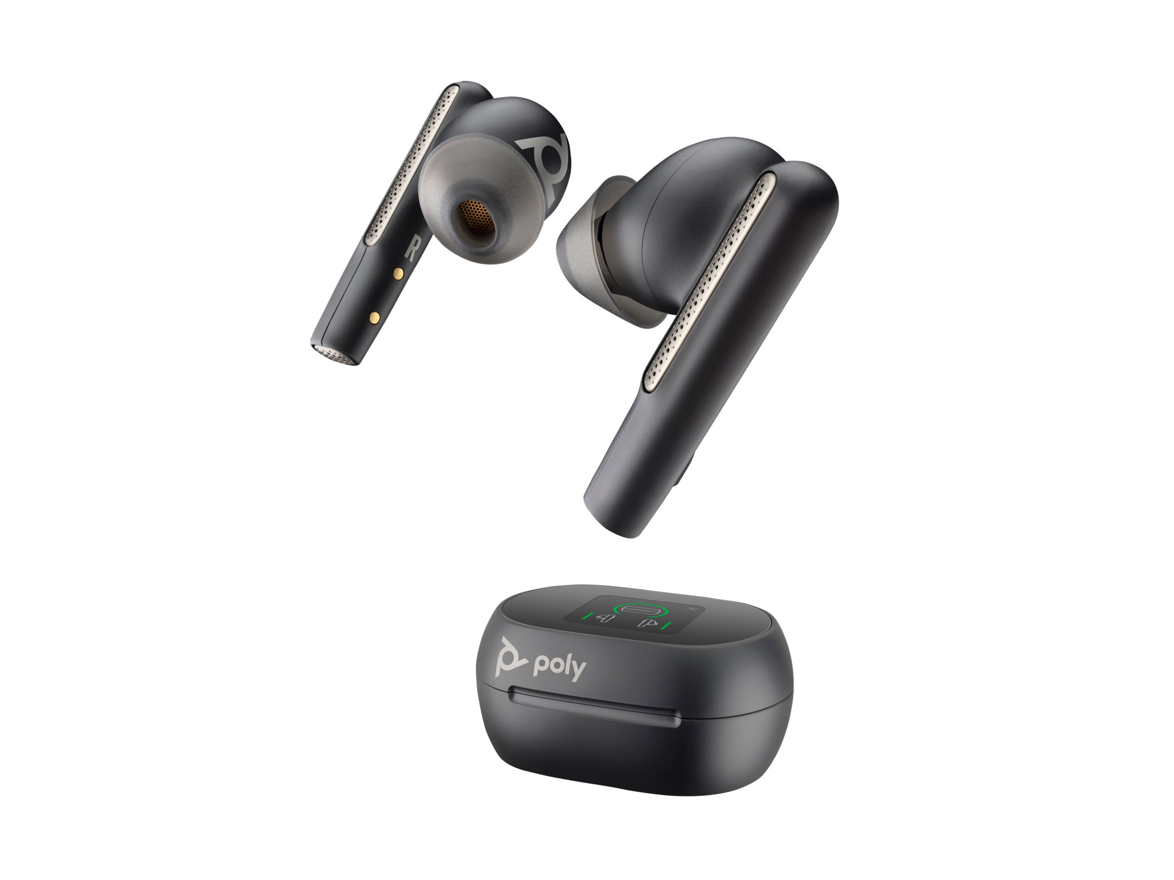 Poly Free 60+ trådløse in-ear hovedtelefoner - Sort