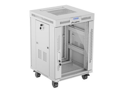 Lanberg FF01-6615-12SL - 15U - Free Standing Rack Cabinet