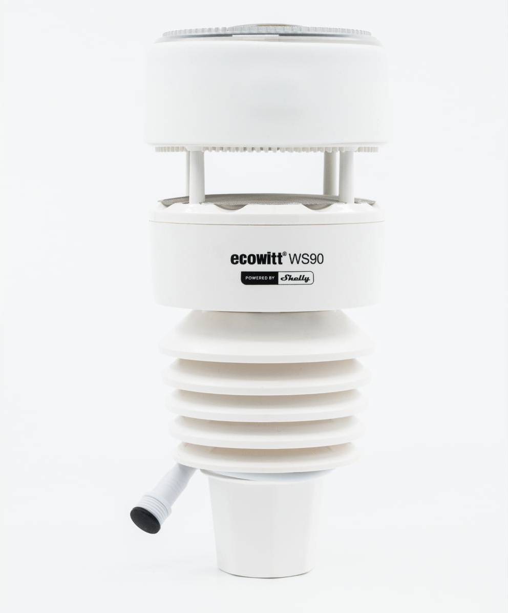 Ecowitt Weather Station, vejrstation, Zigbee - powered by Shelly
