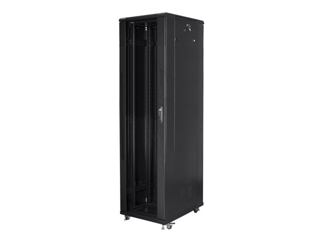 Lanberg vægmonteret rack kabinet 19" FF01-8837-12B, 80 cm bred, 80 cm dyb