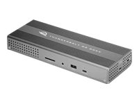 OWC Go Dock - Dockingstation - Thunderbolt 4 - 2 x Thunderbolt 4, HDMI - 2.5GbE, 1GbE - 120 Watt
