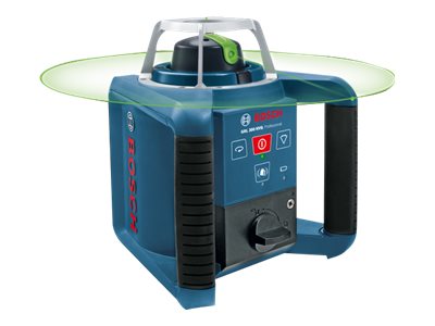 Bosch Bosch rotation laser GRL 300 HVG Professional, with holder (blue, case, green laser line)