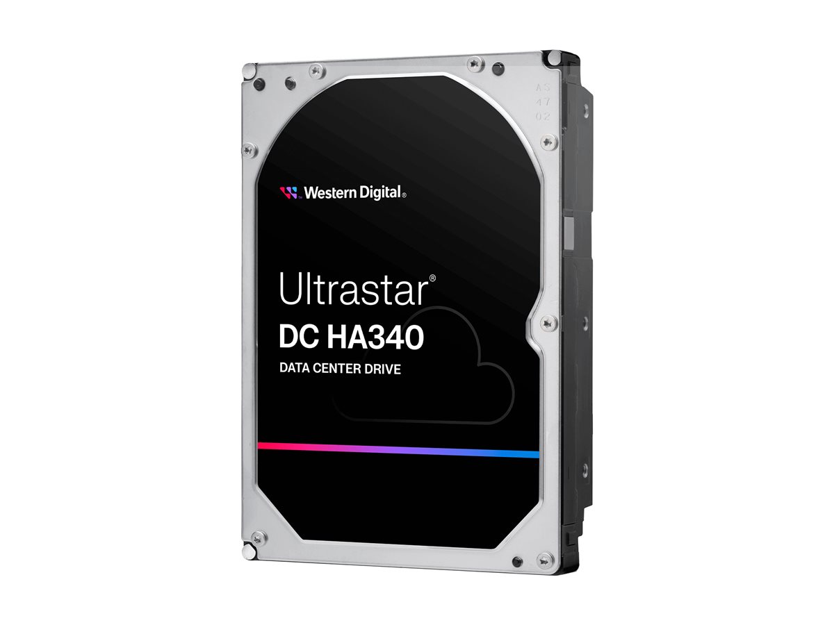 WD Ultrastar DC HA340 WUS721210BLE6L4 - Harddisk - Data Center - 10 TB - intern - 3.5 - SATA 6Gb/s - 7200 rpm - buffer: 512 MB