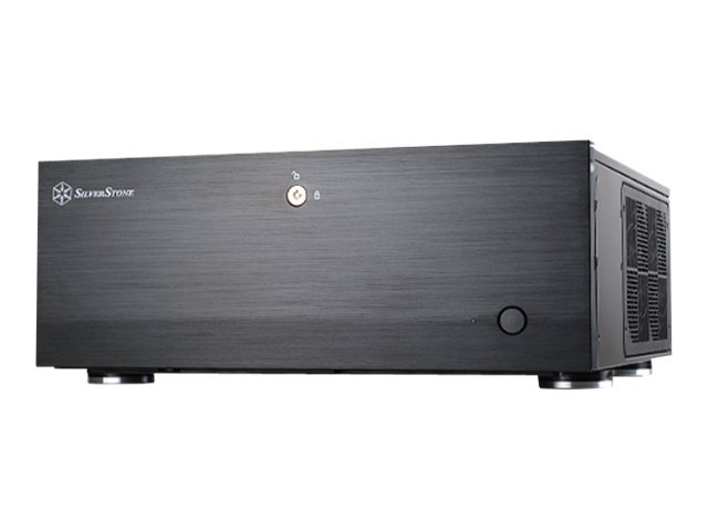 SilverStone Grandia GD07 - Kabinet - Desktop - Sort