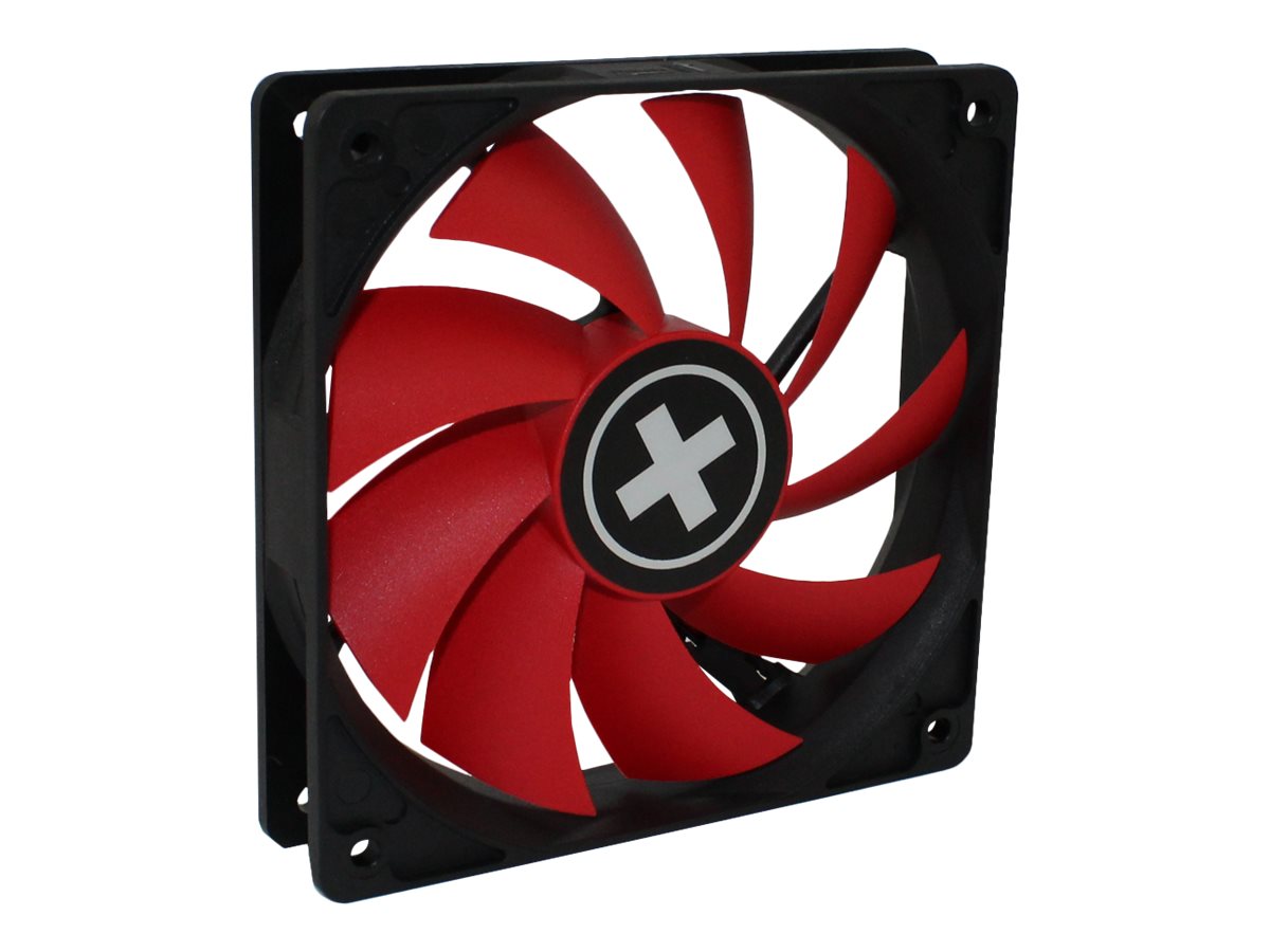 Xilence Performance C Series XPF120.R Fan 1-pack Sort Rød 120 mm