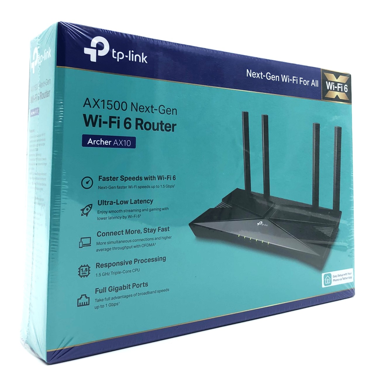 TP-Link Archer AX10 Wi-Fi 6 Router - Wireless router Wi-Fi 6