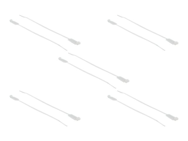 Delock Cable Tie with Label Tap 19cm Hvid