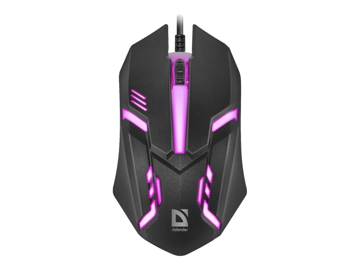 Defender Cyber MB-560L Optisk Kabling Sort