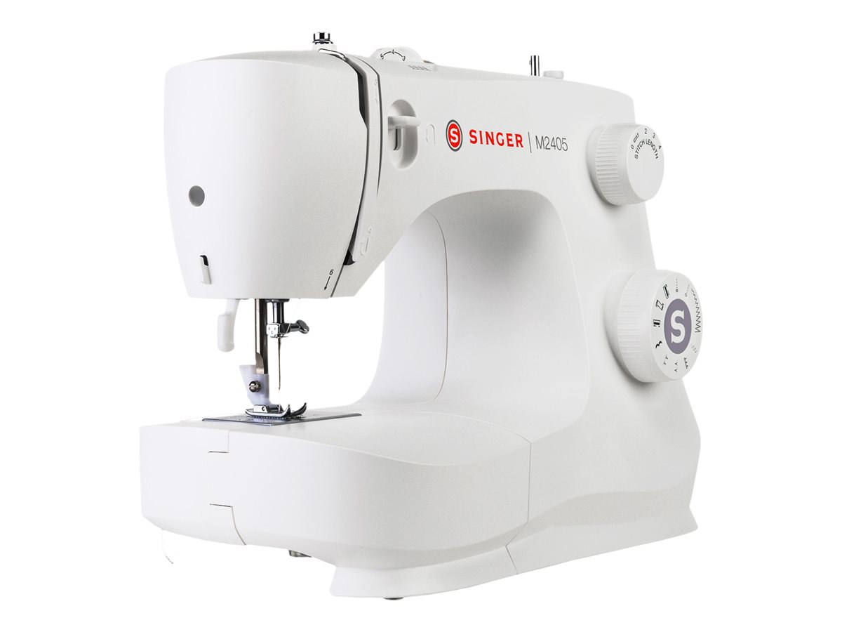 Singer M2405 - Symaskine - 8 søm - 1 fire-trins knaphul