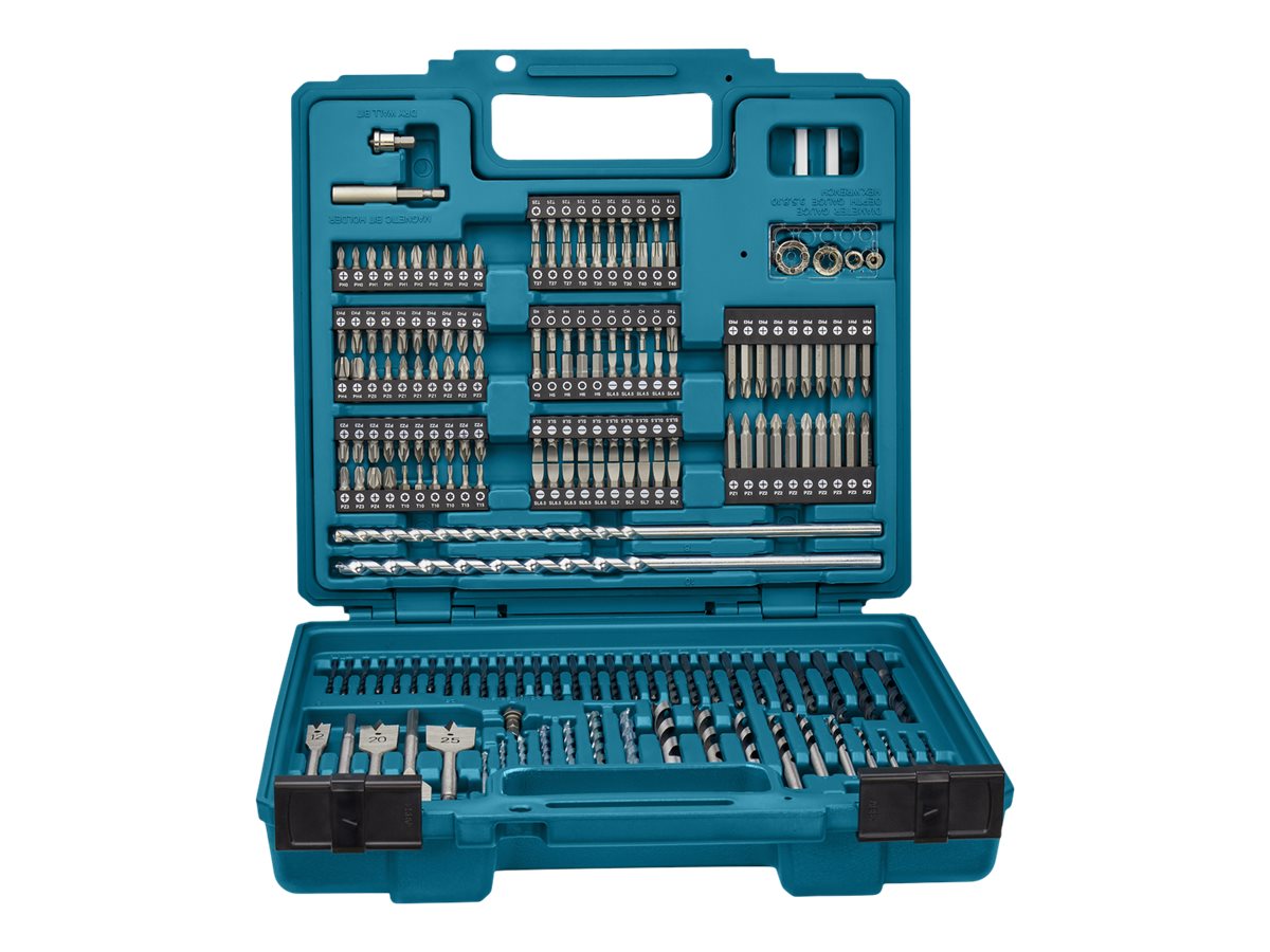Makita E-11689, Elektrisk multiværktøj, Boresæt, Metal, Sten, Træ, 3 - 10 mm, 4 - 7.5 mm, 3x60, 4x75, 5x85, 6x100, 7x120, 8x120, 10x120, 8x300, 10x300 mm