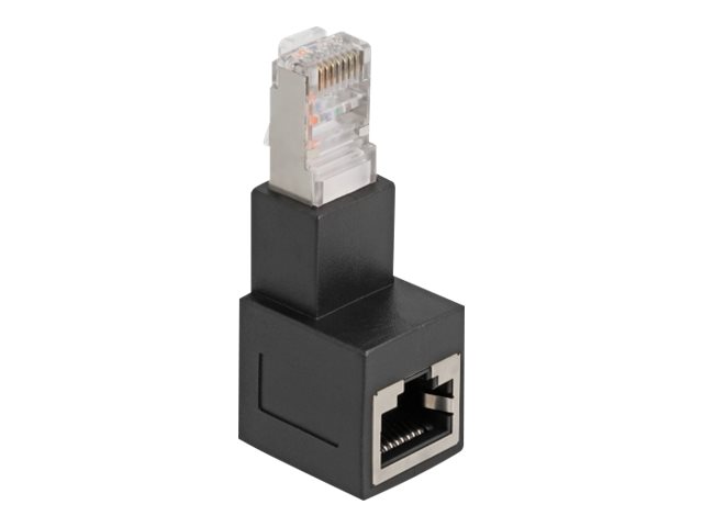 Delock - Modular indlæg - 90° nedadvendt vinkel - CAT 6/6a - RJ-45