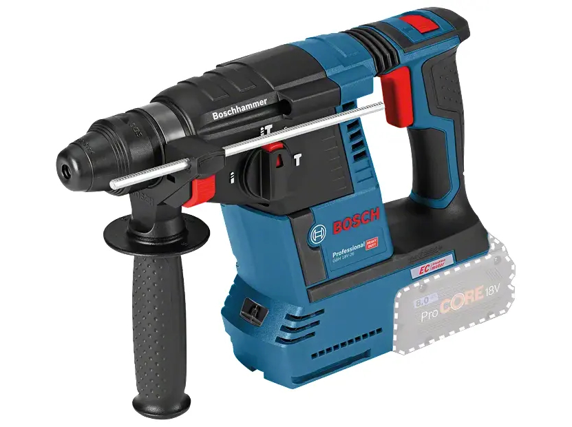 Bosch GBH 18V-26 Professional Borehammer Batteri og lader ikke inkluderet 18V 2.6Joule