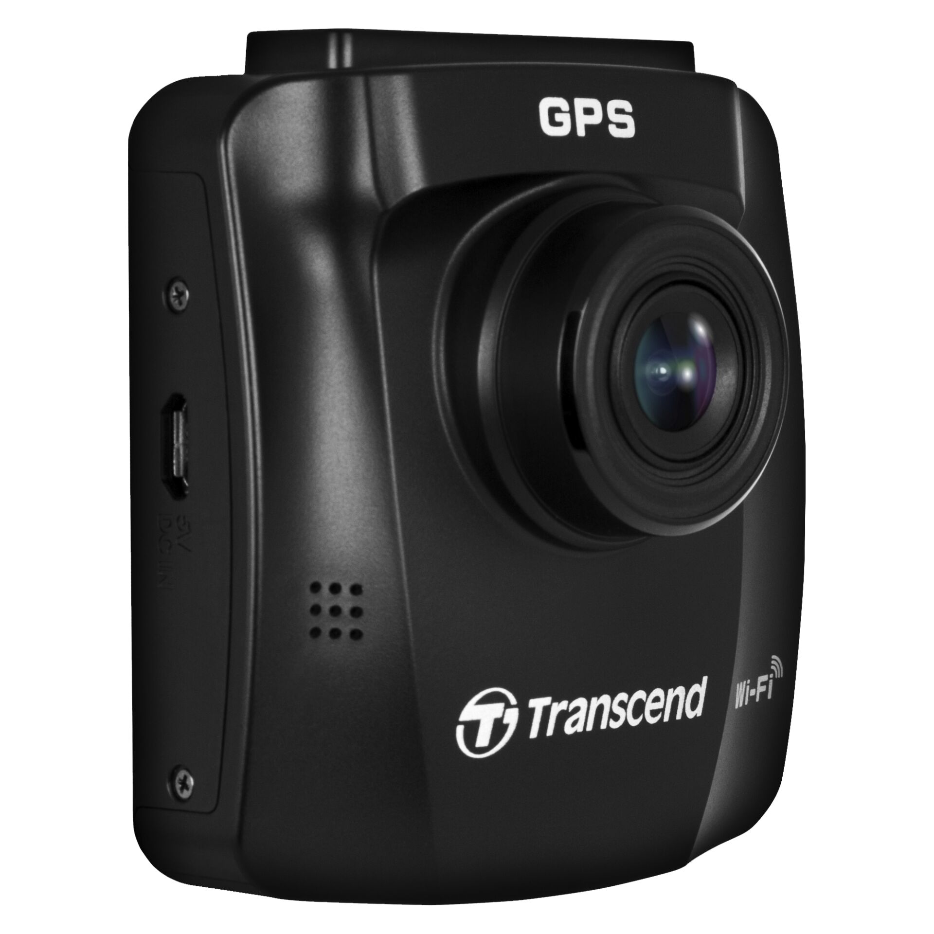Transcend DrivePro 250 dashcam - Quad HD, GPS, Wi‑Fi - Sort