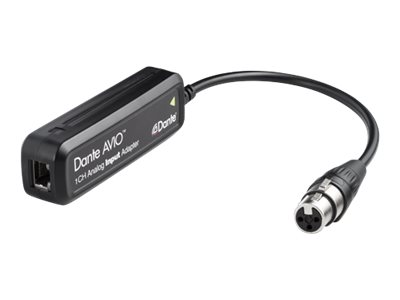 Audinate Dante AVIO 1Ch Analog Input Adapter Dante audioinput-slutpunkt