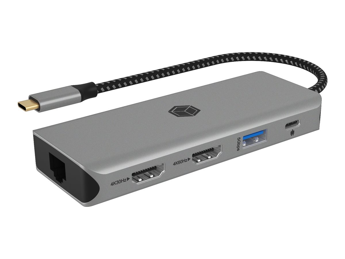 ICY BOX IB-DK4012-CPD USB-C 3.2 Gen 2 Dockingstation