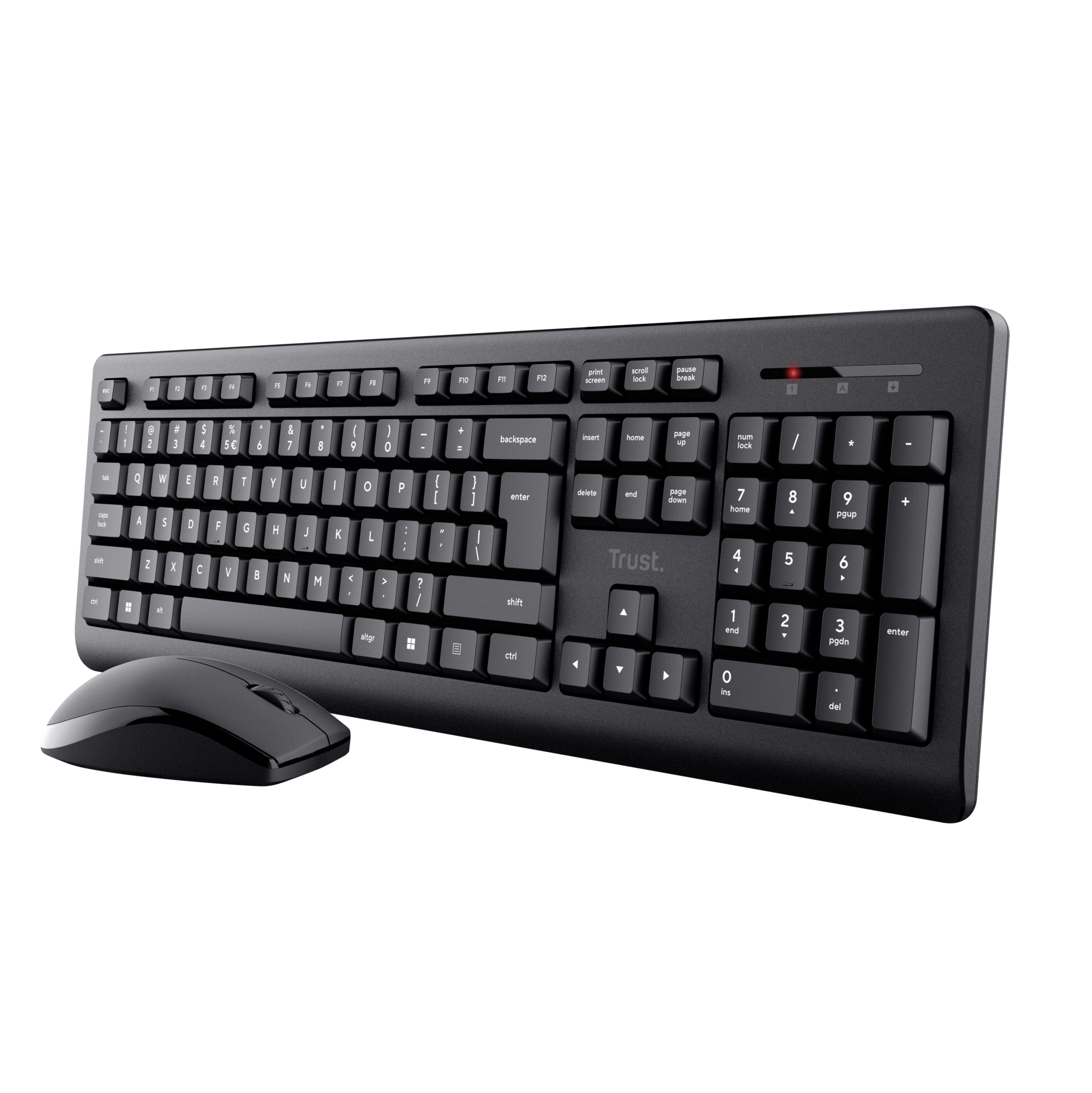 Trust Primo Tastatur Membran Trådløs Tysk