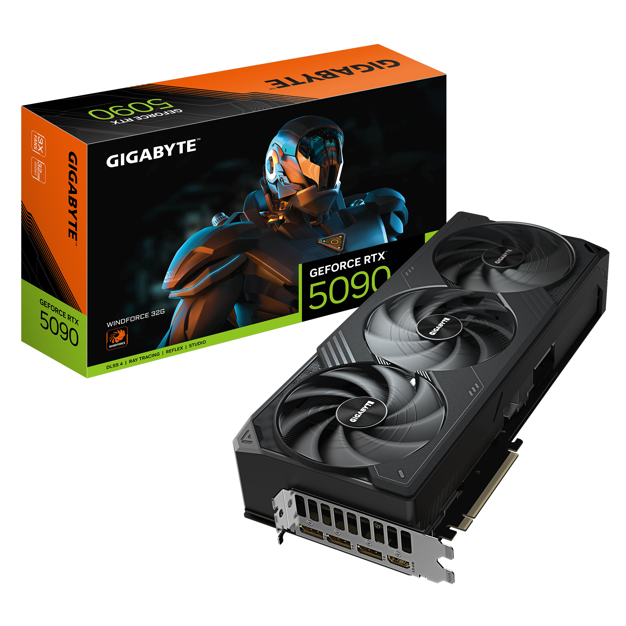 GIGABYTE GeForce RTX 5090 WINDFORCE 32G 32 GB