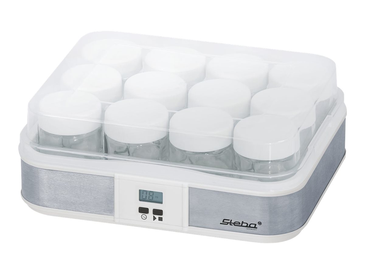 Steba JM 2 Yoghurtmaskine 21W Rustfrit stål/hvid