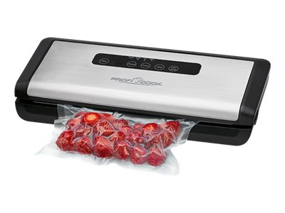ProfiCook PC-VK 1146 - Vakuumforsegler - 120 W - sort/rustfrit stål