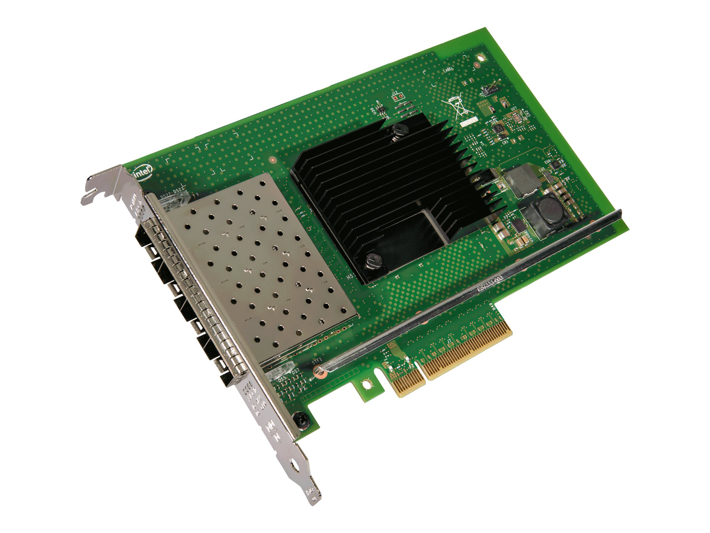 Intel Ethernet Converged Network Adapter X710-DA4 - Netværksadapter - PCIe 3.0 x8 - 10 Gigabit SFP+ x 4