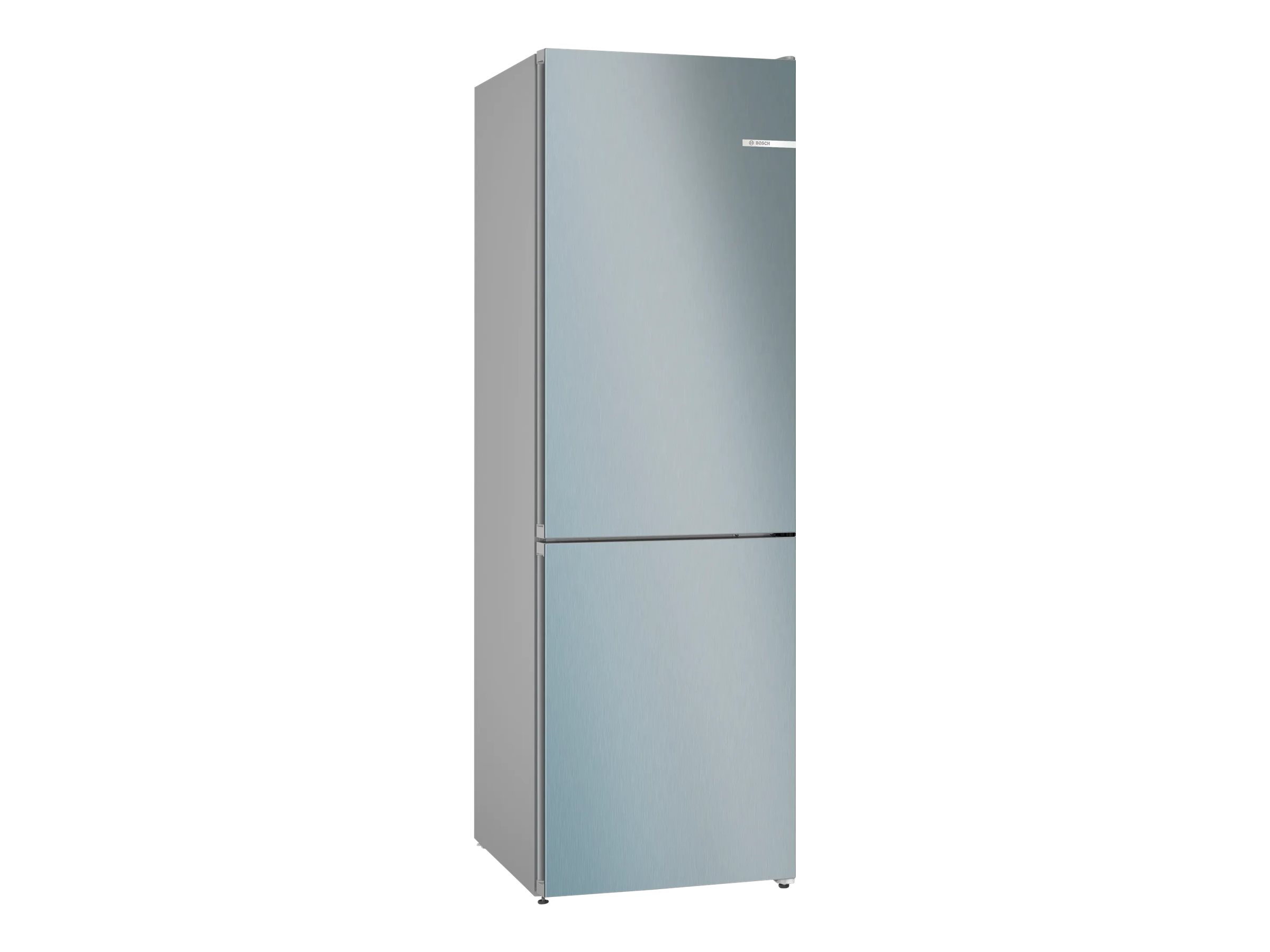 Bosch Serie | 4 KGN362LDF - Køleskab/fryser - bund-fryser - bredde: 60 cm - dybde: 66.5 cm - højde: 186 cm - 321 liter - Klasse D - rustfritstål look