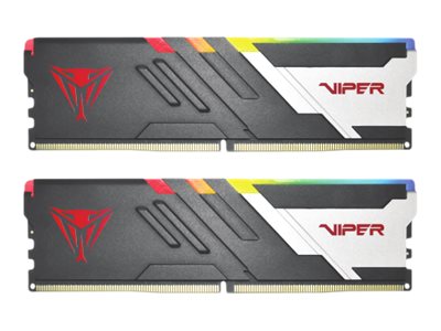 Patriot Viper Venom RGB series DDR5 SDRAM 64GB kit 3000MHz CL30 On-die ECC DIMM 288-PIN
