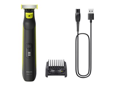 Philips OneBlade Pro QP6506 Trimmer Sort Grøn billede