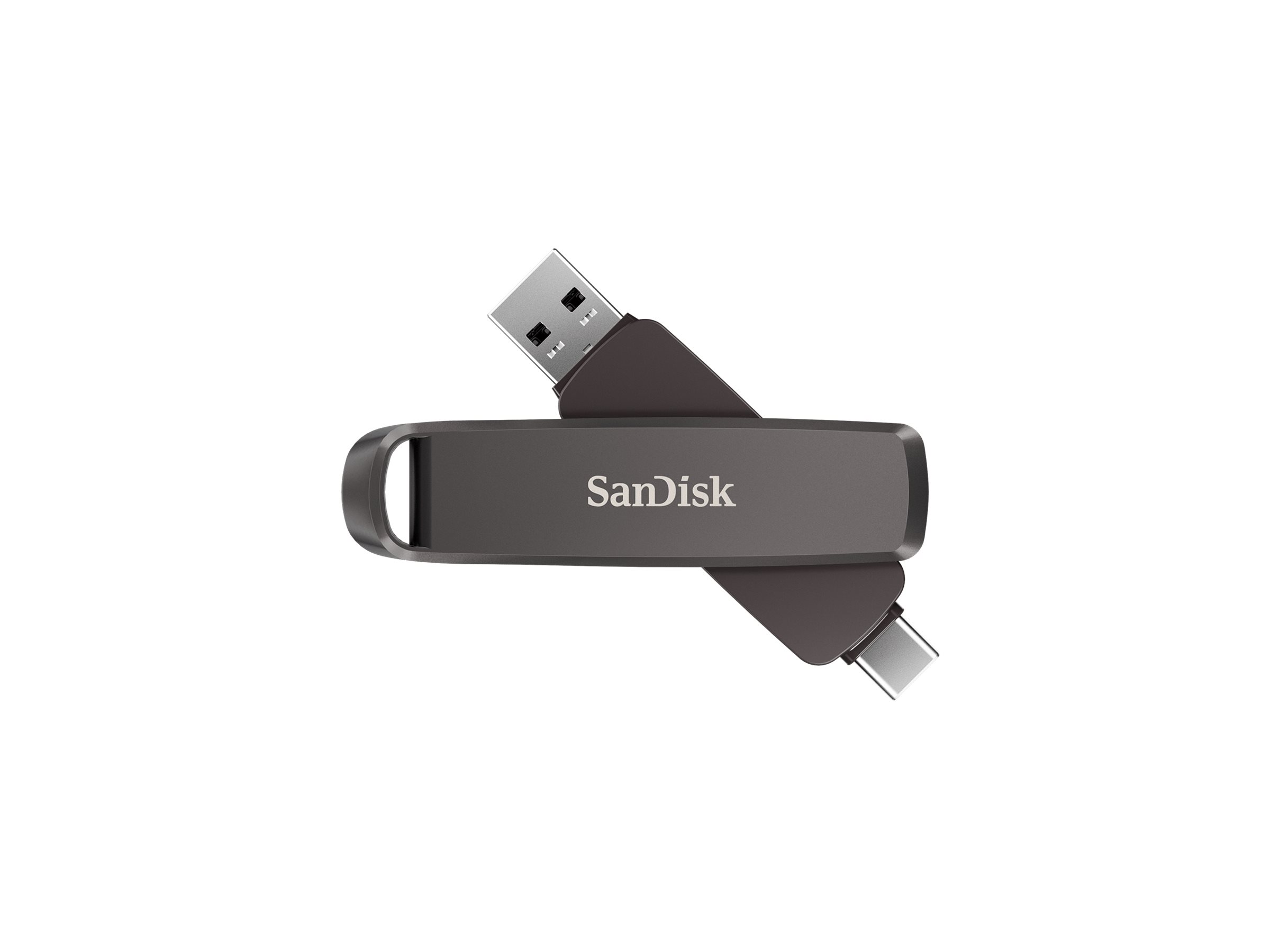 SanDisk Extreme PRO Dual Drive 512GB USB-C 3.2 Gen 2 USB stick Sort