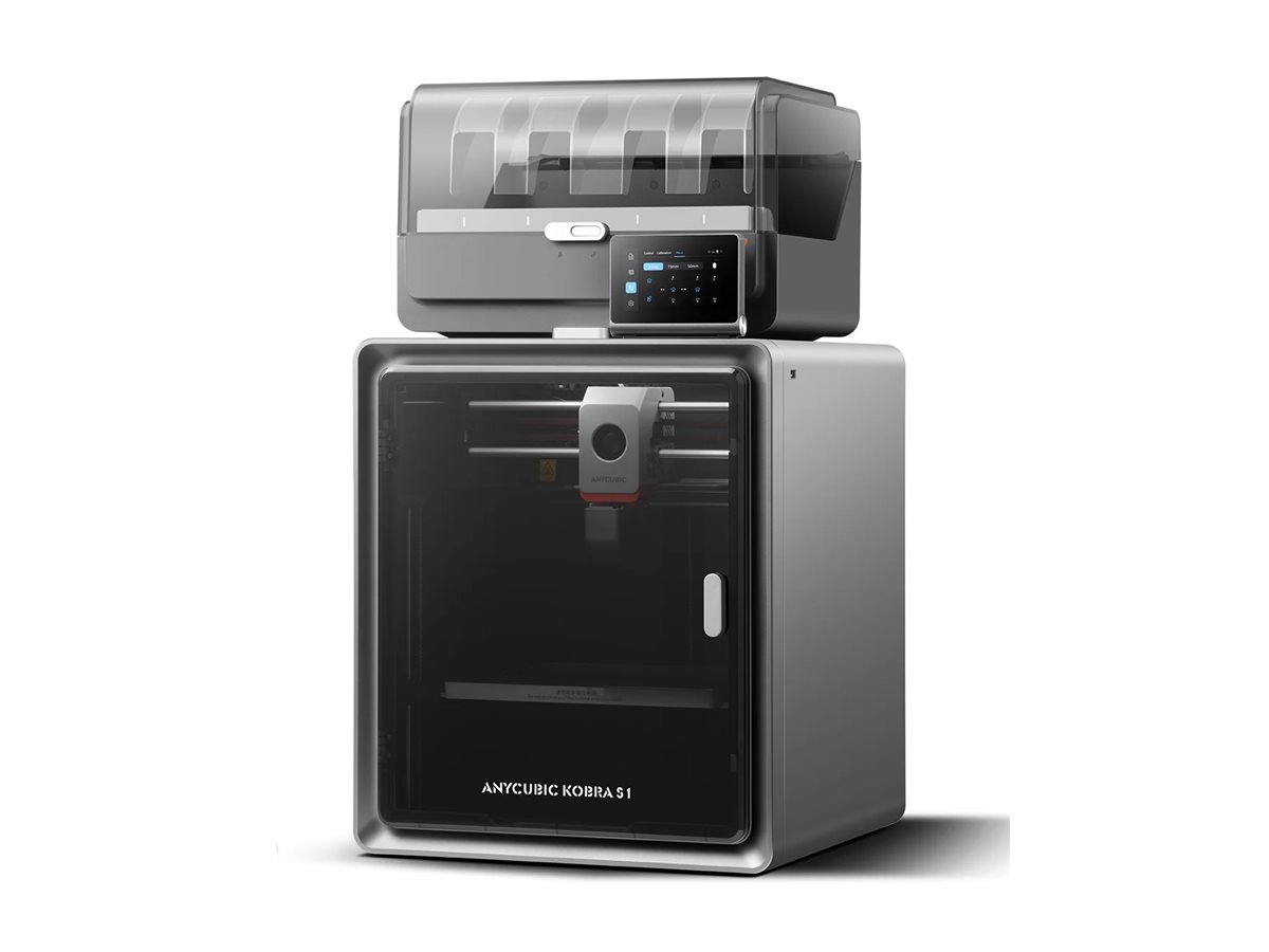 ANYCUBIC Kobra S1 Combo - 3D printer - FDM - byggestørrelse op til 250 x 250 x 250 mm - USB - med ACE Pro