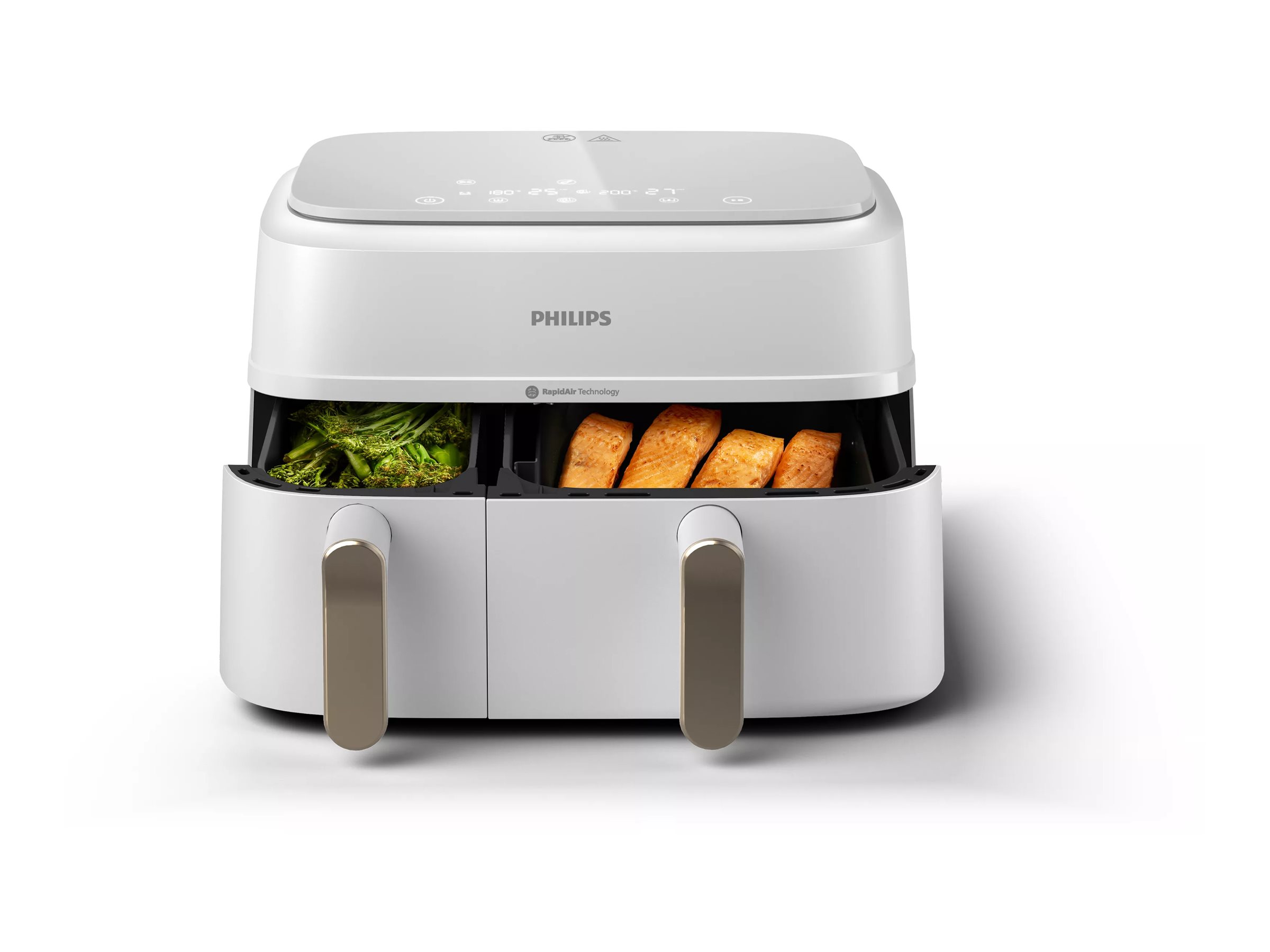 Philips Series 3000 NA353 - Dobbelt varmluftssteger - 9 liter - 2.75 kW